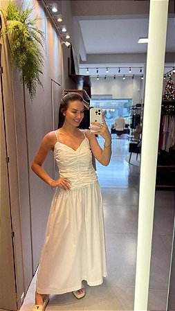 Vestido Franzido Frente FARM 350671