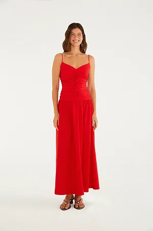 Vestido Franzido Frente FARM 350671