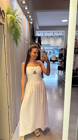 Vestido Detalhe Amarração FARM 350673