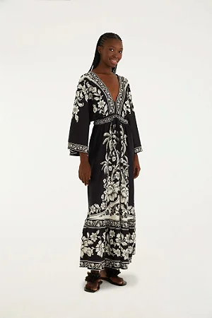 Vestido Midi Estampado Guanacaste FARM 342356