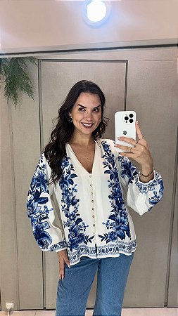 Bata Estampada Fruta De Verão FARM 350579