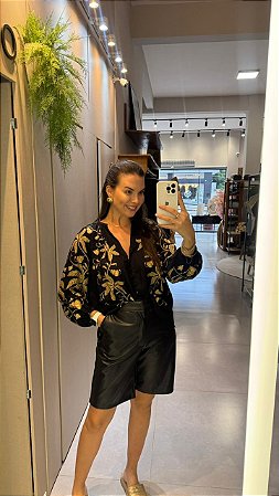 Bata Ourinho Tropical Preto Farm 356675