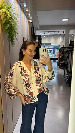 Bata Estampada Bohoflor FARM 356708