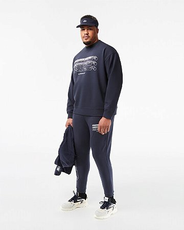MOLETOM MASCULINO AZUL MARINHO LACOSTE SH5540 23