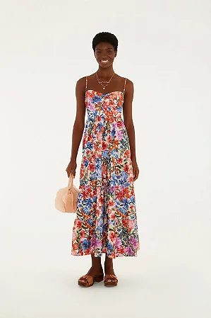 VESTIDO CROPPED FLORABELA ESTAMPADA FARM 370688