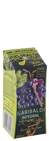 Garibaldi Suco de Uva Isabel Integral Tetra Pack 200ml