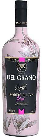 Del Grano Gold Bordô Rosé Suave 1L