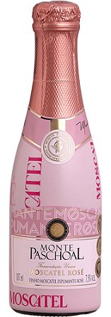 Monte Paschoal Espumante Moscatel Rosé 187ml