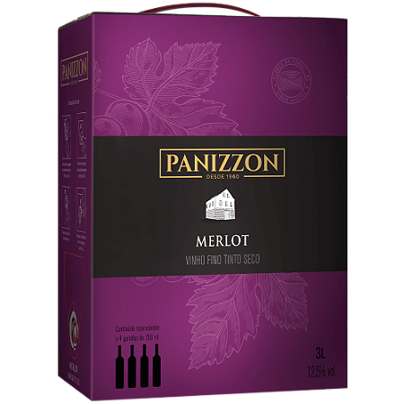 Panizzon Merlot Bag in Box 3L