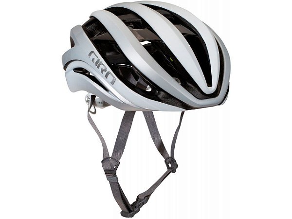 Capacete Ciclismo Giro Aether MIPS Spherical - Matte White / Silver