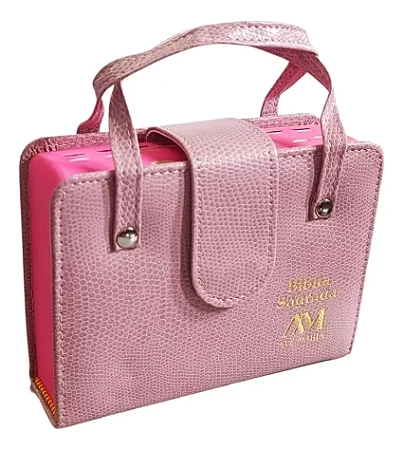 Bíblia Ave Maria Com Alça Estilo Bolsa