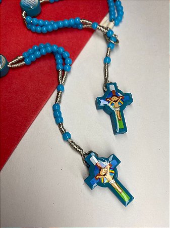 Pulseira azul - Terço