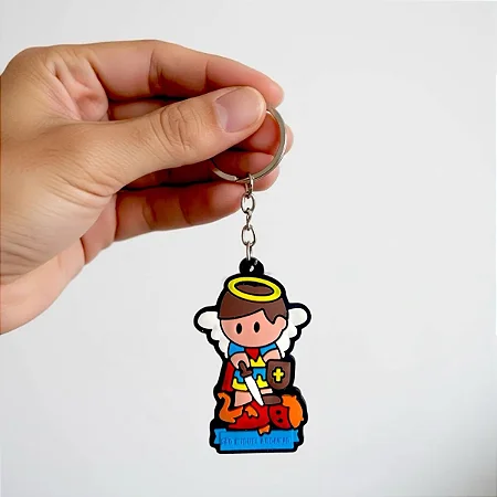 Chaveiro Emborrachados Santos