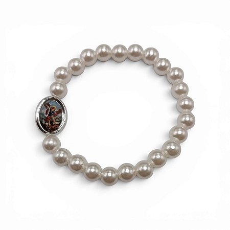 Pulseira Pérola São Miguel Arcanjo