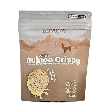 ALPACAS - Quinoa Crispy Branco ZERO - 60g