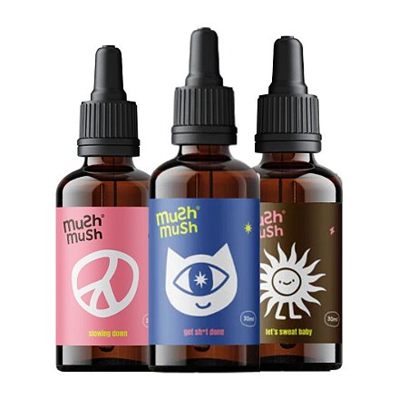 KIT MUSH - Suplemento Alimentar de Cogumelos