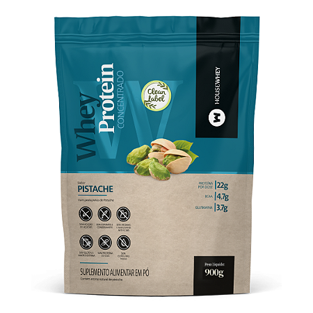WHEY PROTEIN CONCENTRADO - PISTACHE - 900g