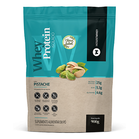 WHEY PROTEIN ISOLADO - PISTACHE - 900g