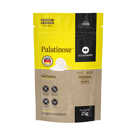 PALATINOSE NATURAL - caixa com 25 sachês de 25g