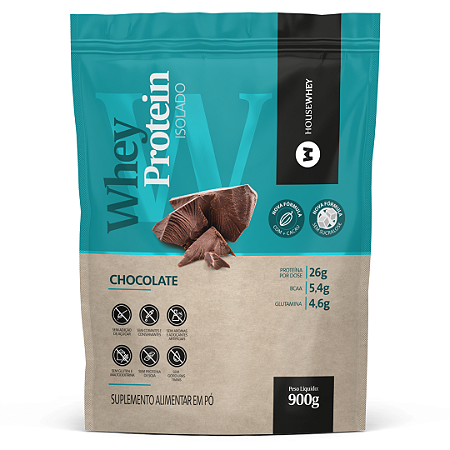 WHEY PROTEIN ISOLADO - CHOCOLATE - 900g