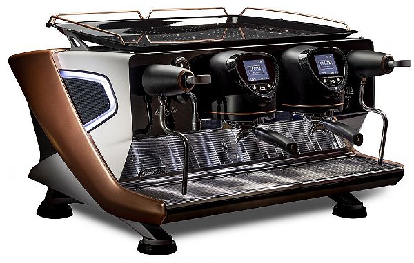Cafeteira Manual Profissional Gaggia La Reale - 2 Grupos