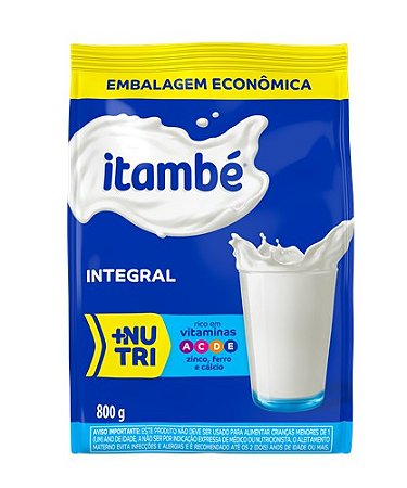 Leite Em Pó Integral Itambé - 800g