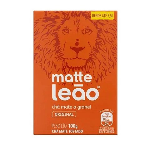 Chá Mate A Granel Natural Matte Leão Caixa 100G