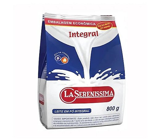 Leite Em Pó Integral La Serenissima - 800g