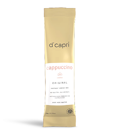 Cappuccino Original DiCapri - 100 sachês de 10g