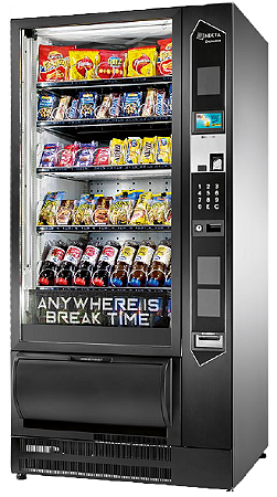 Máquina de snacks e bebidas frias Necta NW Orchesta