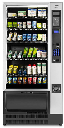 Máquina de snacks e bebidas frias Necta NW Tango