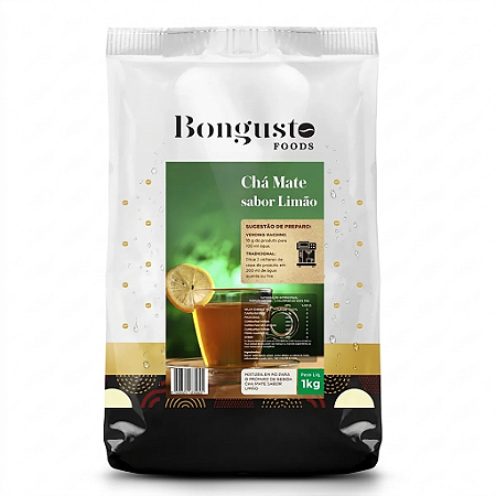 Chá Mate sabor Limão Bongusto 1kg