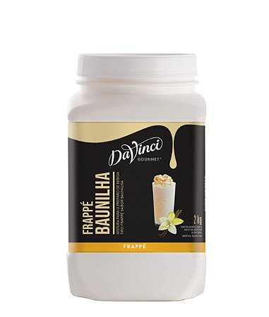 Frapê DaVinci Gourmet Frappease Baunilha - 2Kg