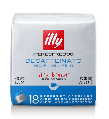 Café illy Cápsula iperEspresso Descafeinado - 18 unid.