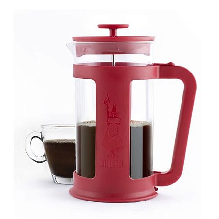 Cafeteira French Press Smart - Vermelha - 1 Litro