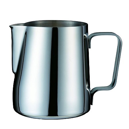 Leiteira Pitcher Profissional Inox Polido - 350ml