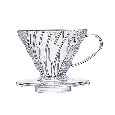 Coador Hario V60 Acrílico Transparente Tamanho 01