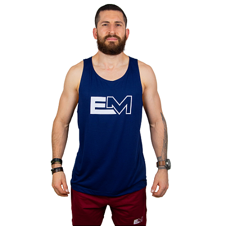 Camiseta Regata EM Masculina Marinho