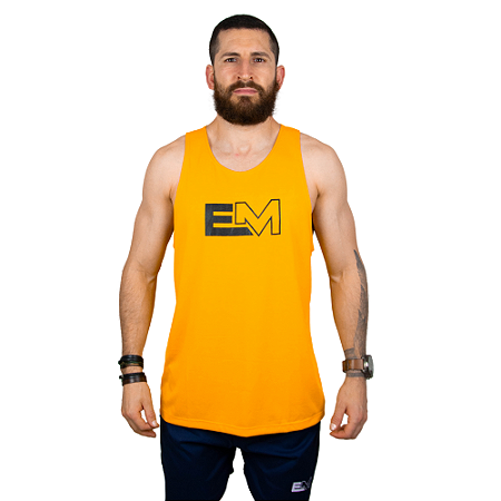 Camiseta Regata EM Masculina Amarelo