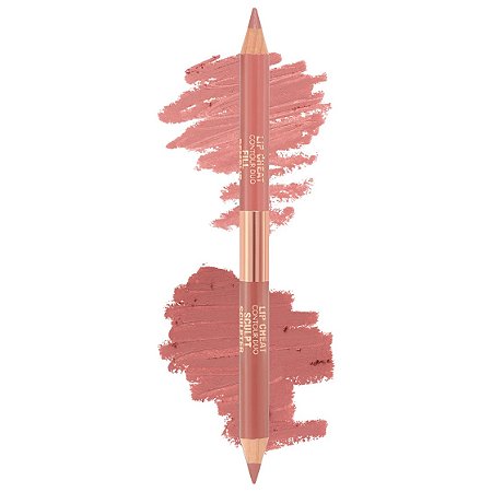 Lápis Super Nudes Lip Cheat Contour Duo - Charlotte Tilbury