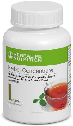 Herbal Concentrate Herbalife 51g Sabor Original Goldenfit Alimentacao Saudavel