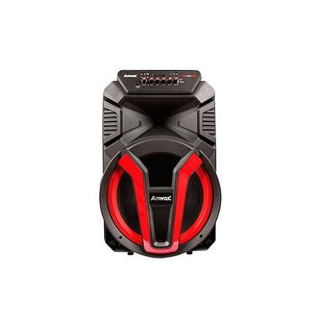 Caixa de Som Amplificada Amvox ACA 780 Vulcano 700W com Bluetooth e USB Preto - Bivolt