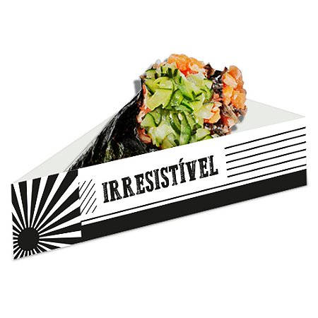 Embalagem Berço para Temaki Gourmet 200 Unidades