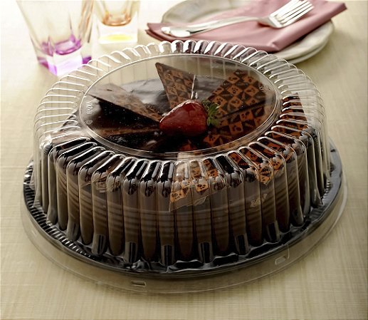 G50M EMBALAGEM PARA BOLO/TORTA PRETA 1,5KGS 10 UNIDADES
