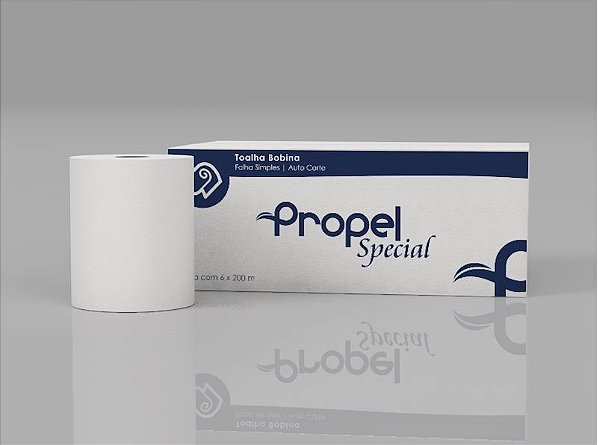 Papel Toalha Bobina Autocorte Propel Soft Gr 28 6x20x200 Metros