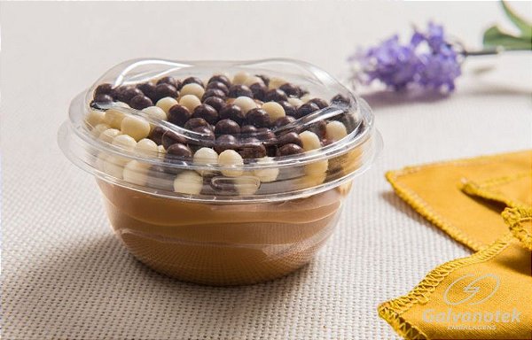 G675B EMBALAGEM POTE MOUSSE BAIXO 500 UNIDADES