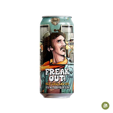 Cerveja Overall Freak Out! New England IPA - Lata 473ml