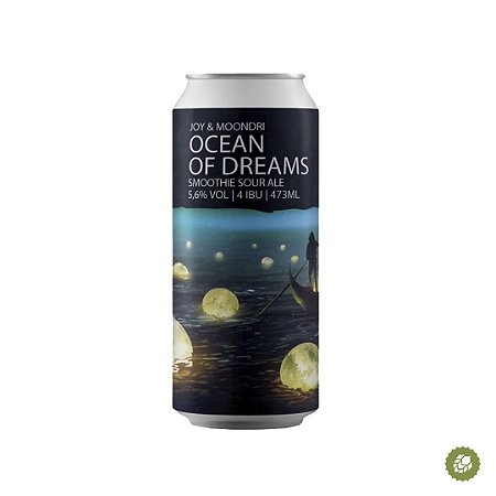 Cerveja Joy Project & Moondri Ocean Of Dreams Smoothie Sour Ale - Lata 473ml
