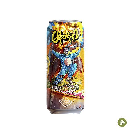 Cerveja Overall Go For It 2 Double New England IPA - Lata 473ml