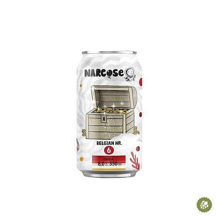 Cerveja Narcose Belgian Nr. 6 Belgian Strong Blond Ale - Lata 350ml